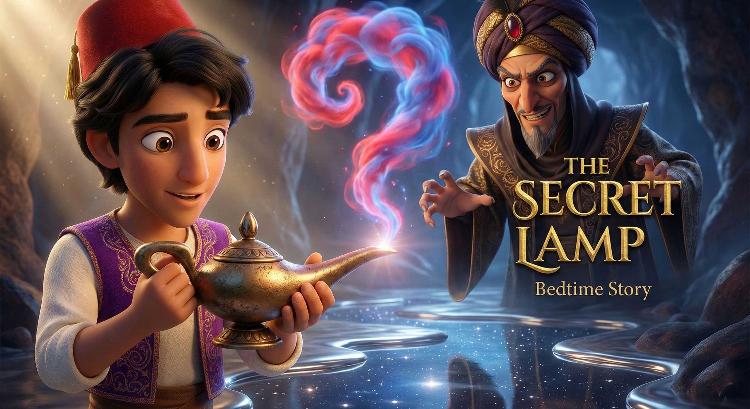 The Secret Lamp | AI Video Animation Portfolio | Inspirious Design