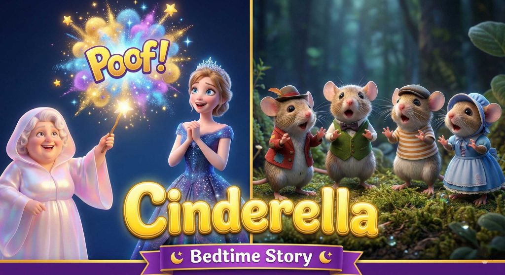 A thumbnail of an AI Animation of Cinderella